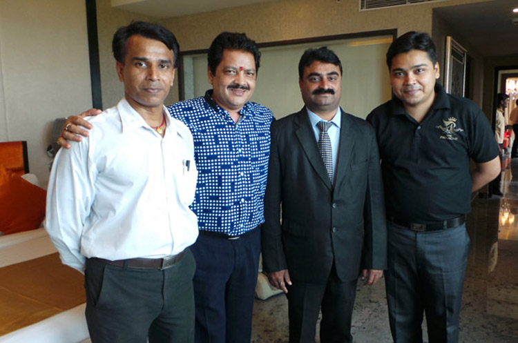 Udit Narayan at Hotel The Panache